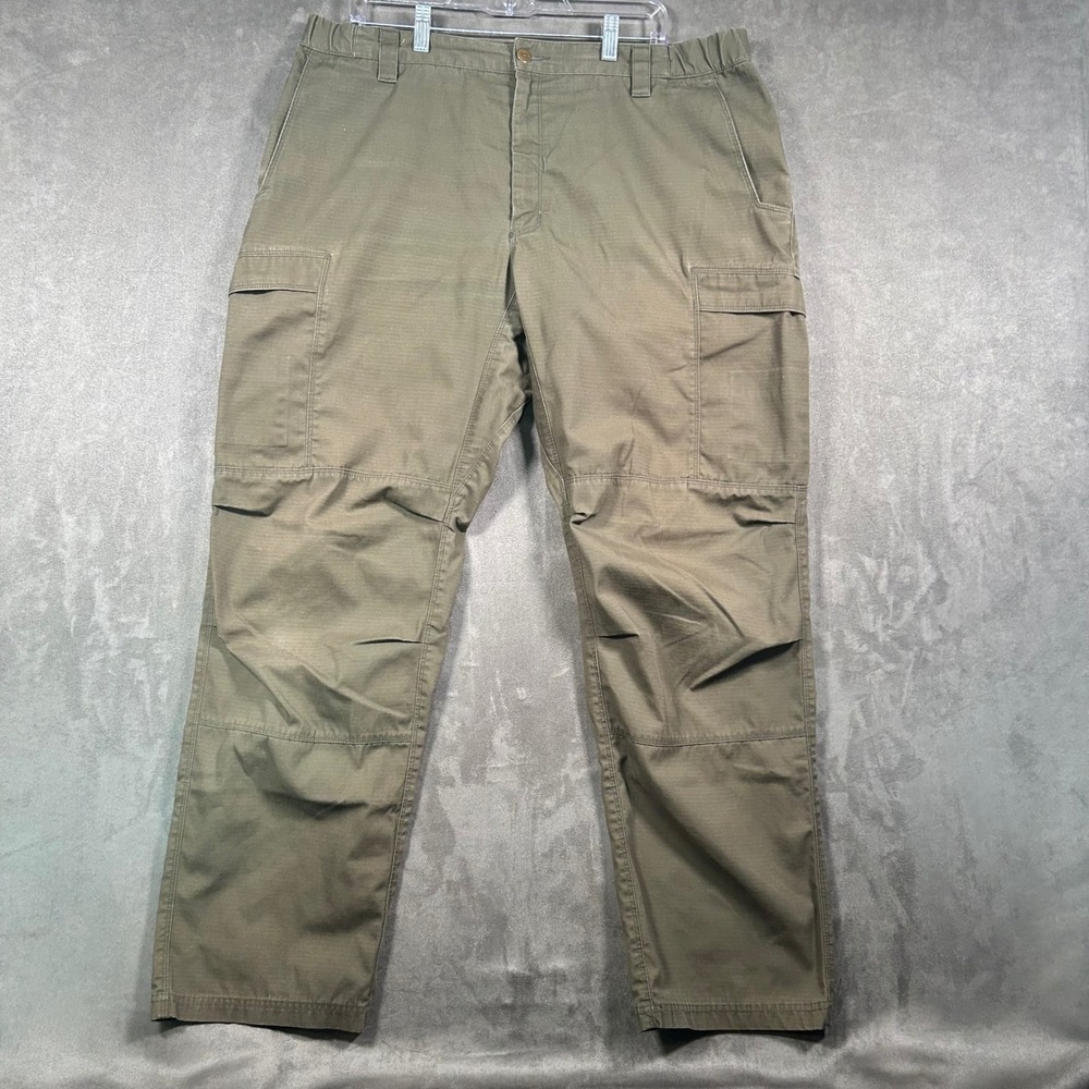 Vertx Mens OD Green Tactical Cargo Pants 38x32 Ripstop Military Style